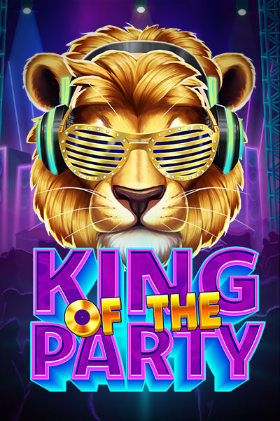 Une image festive et royale du jeu 'King The Party', célébrant l'ambiance de célébration et de réjouissances.